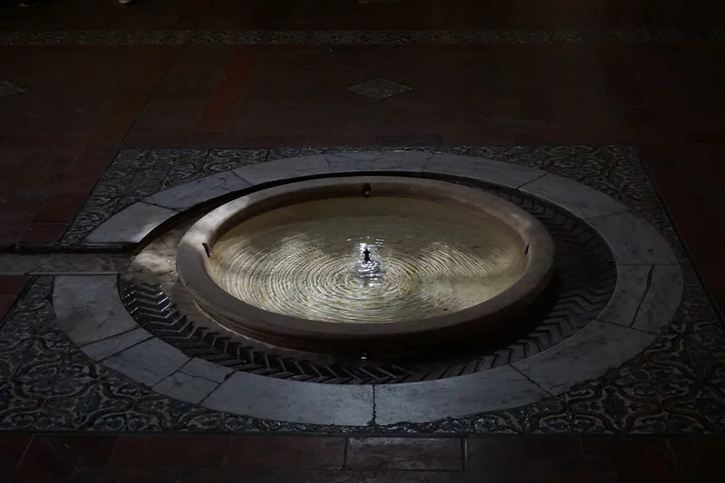 Bassin intérieur — Alcazar de Séville (Espagne)