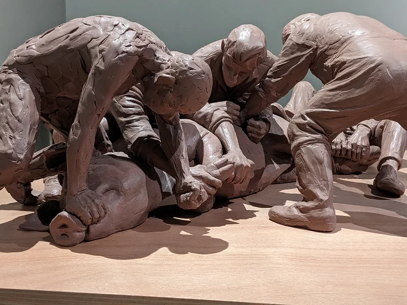A Pig de Ron Mueck — Fondation Cartier pour l'art contemporain (France)