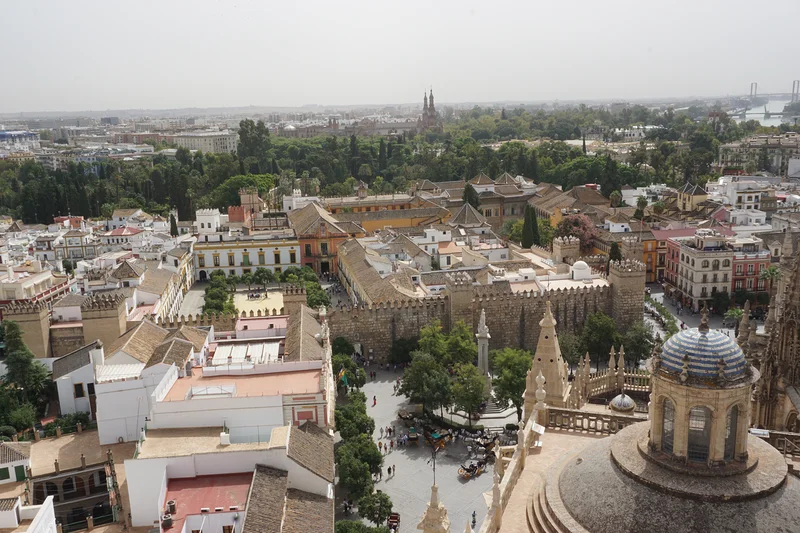 Vue depuis la Giralda — Giralda de Séville (Espagne)