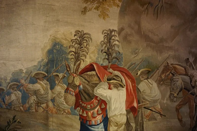 Tapisserie — Palais de Schönbrunn (Autriche)