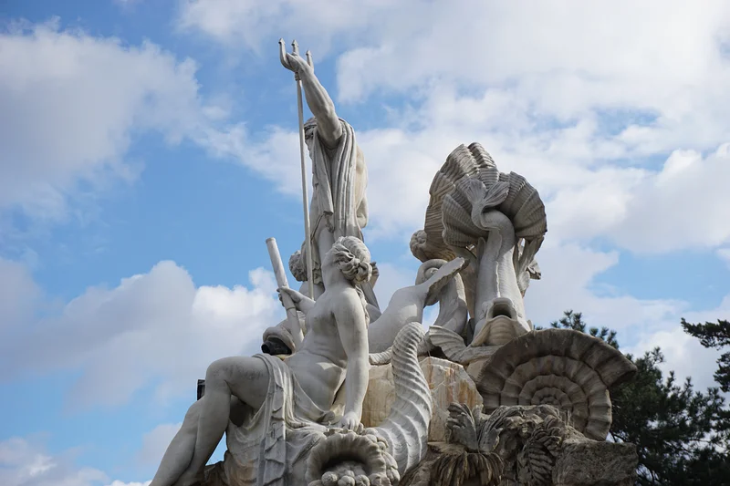 Fontaine Neptune — Palais de Schönbrunn (Autriche)