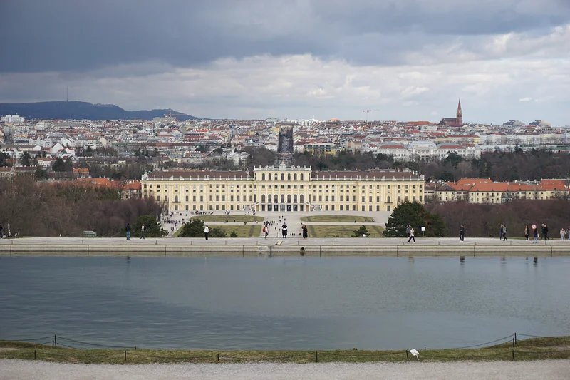 Vue depuis la Gloriette — Palais de Schönbrunn (Autriche)