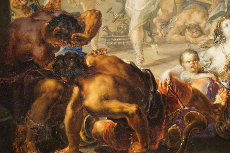 La vengeance de Samson, Platzer — Palais du Belvédère de Vienne (Autriche)