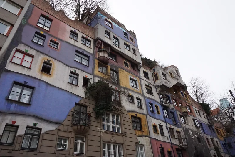 Hundertwasserhaus — Maison Hundertwasser (Autriche)