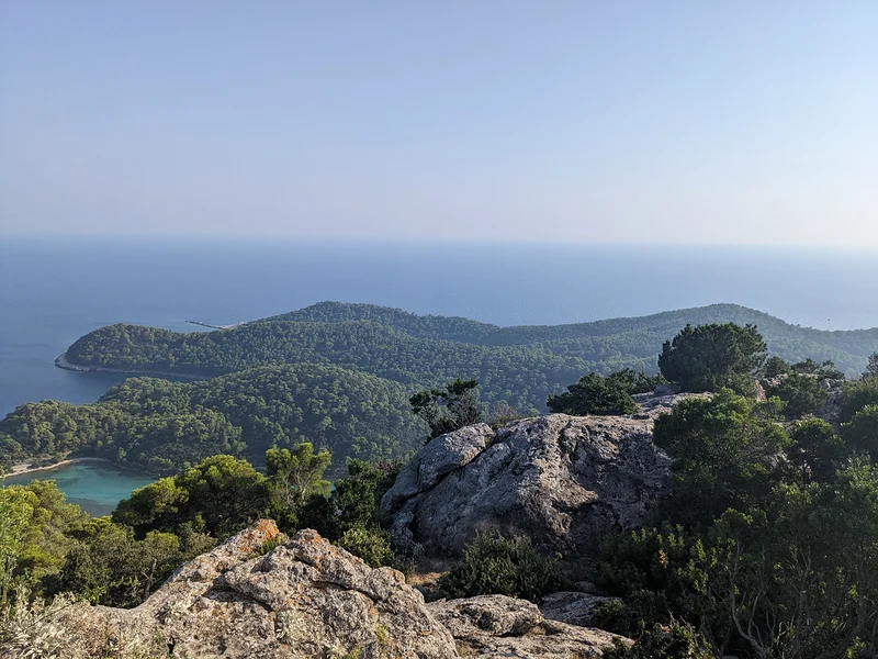 Photos du parc national de Mljet et de ses lacs