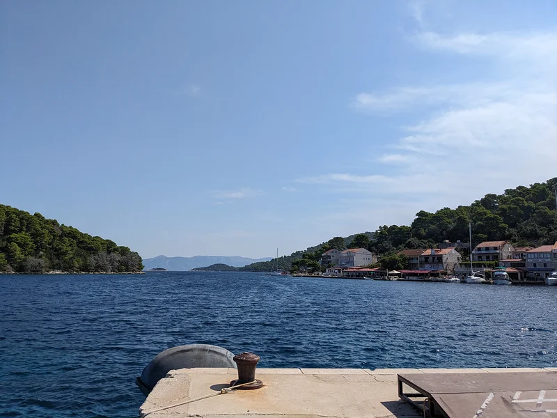 Port de Pomela — Parc national de Mljet (Croatie)