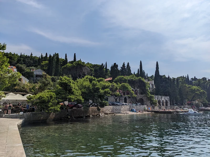Front de mer — Cavtat (Croatie)