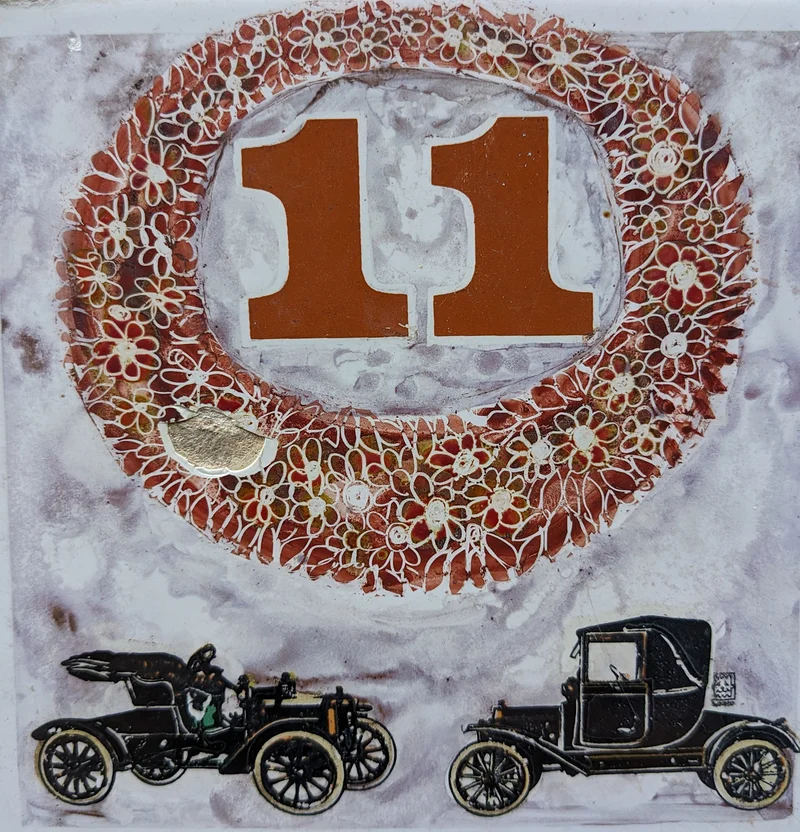 Une autre plaque de numéro de rue — Cavtat (Croatie)