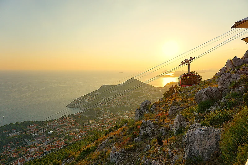 Lapad — Mont Srd (Croatie)
