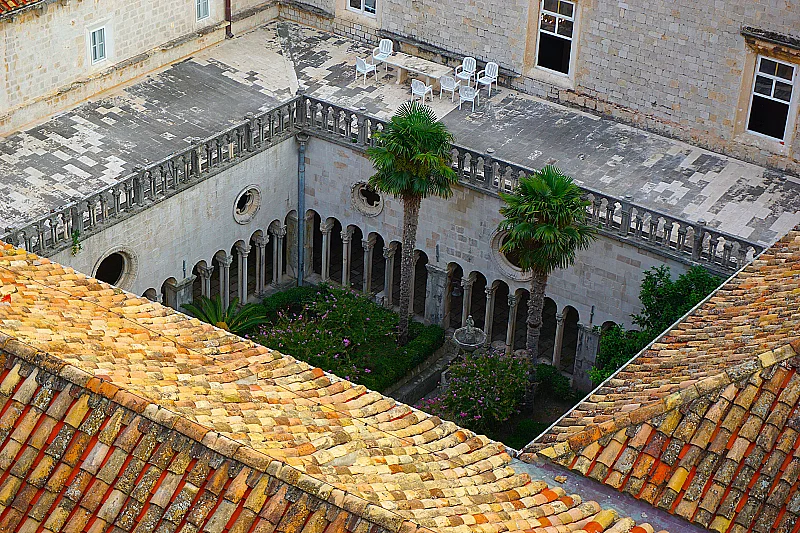 Cloître du monastère Franciscain