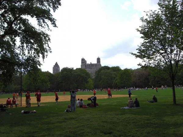 Terrain de baseball Terrain de baseball — Central Park de New-York (Etats-Unis)