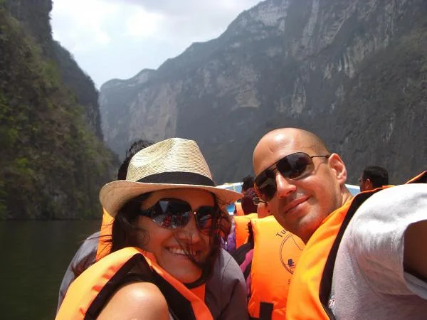 Les touristes en question... Les touristes en question... — Parc national de Cañón del Sumidero (Mexique)
