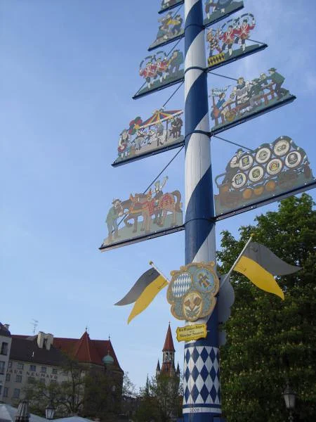 Les brasseries munichoises — Viktualienmarkt (Allemagne)