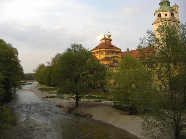 Les bords de l'Isar — Munich (Allemagne)