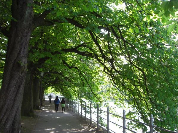 Quai piéton de l'Isar — Munich (Allemagne)