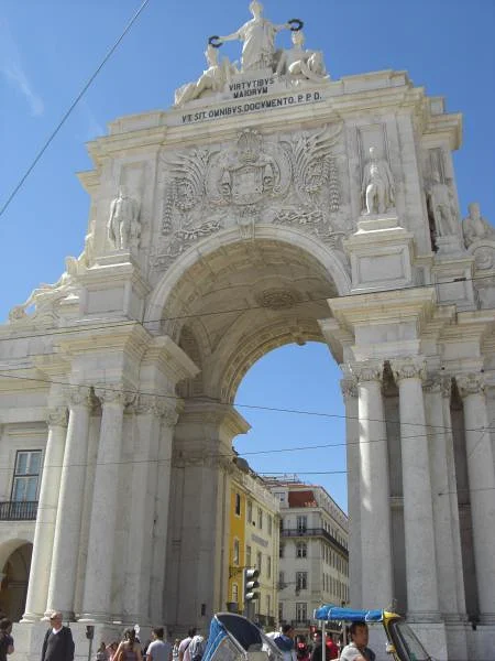 L'Arche de Rua Augusta — Lisbonne (Portugal)