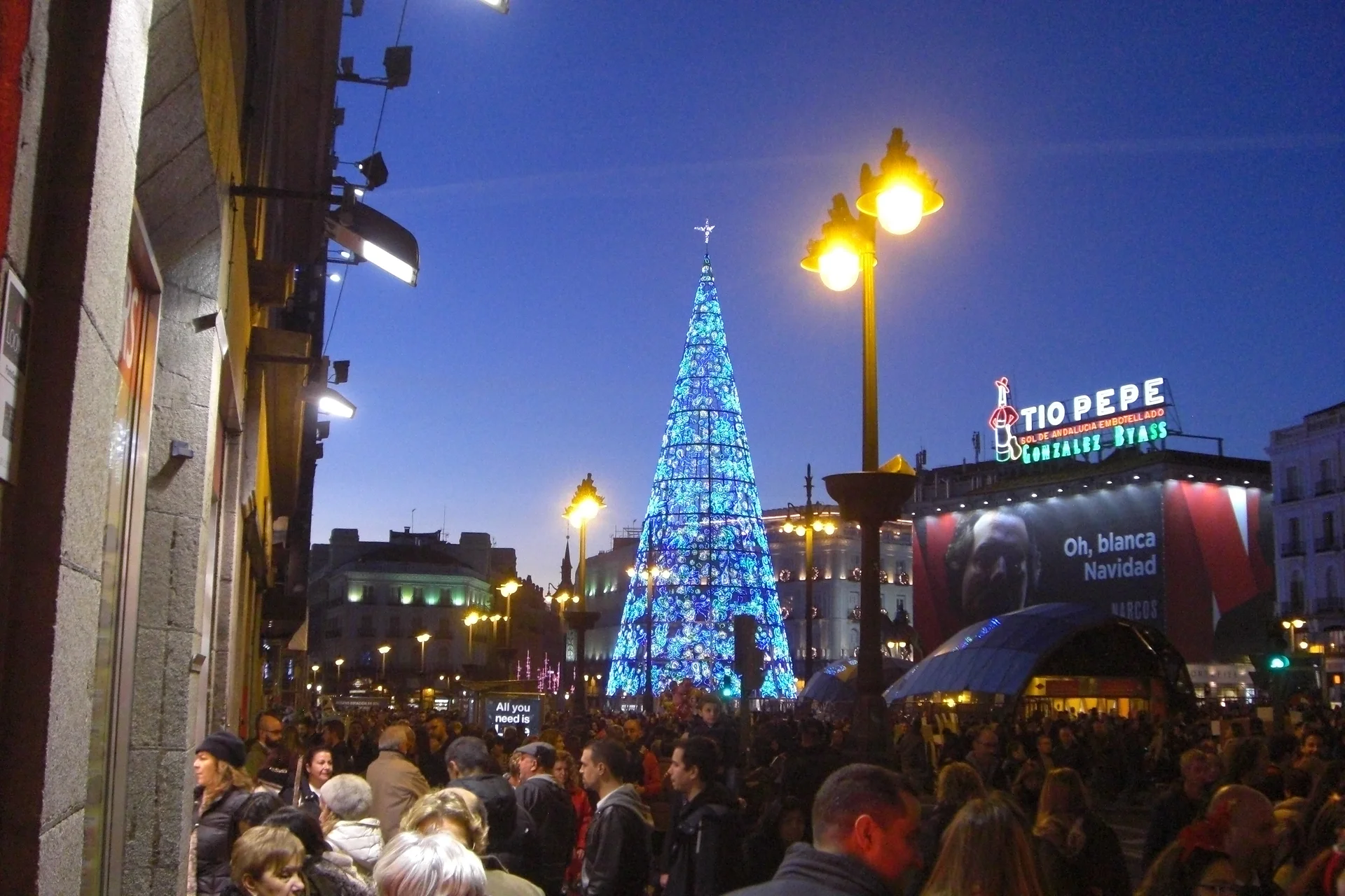 Sapin de la Puerta del Sol — Puerta del Sol (Espagne)