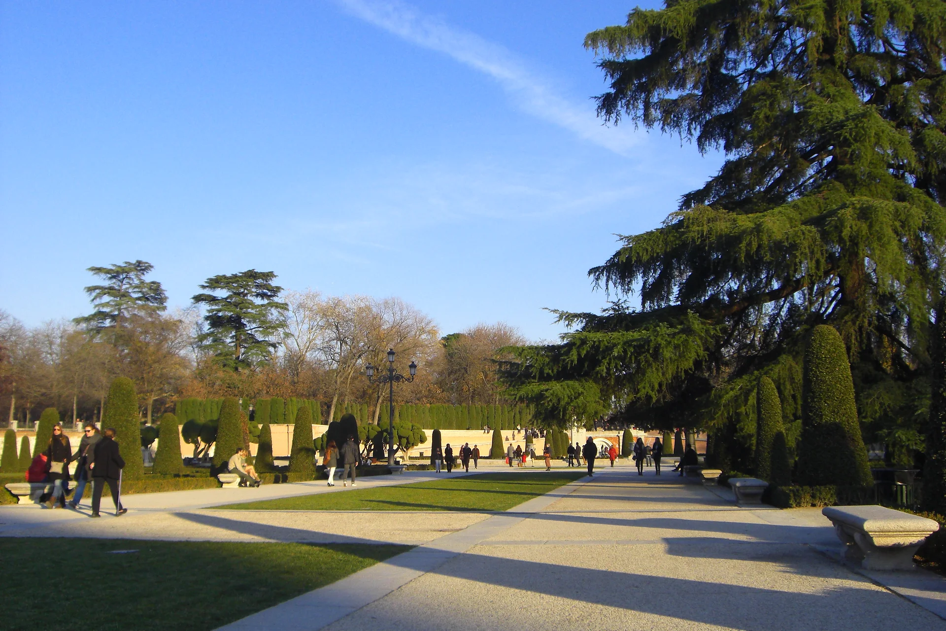 Allée du Parc el Retiro — Parc El Retiro (Espagne)