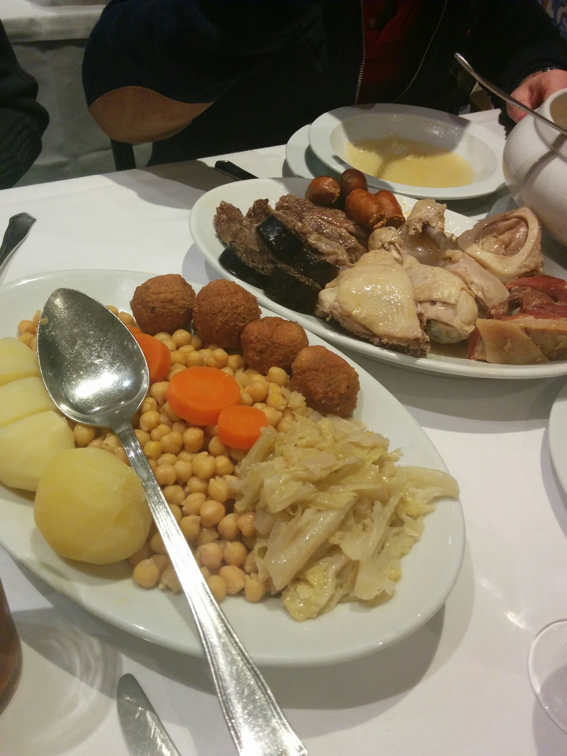 Les viandes et la garniture — Madrid (Espagne)