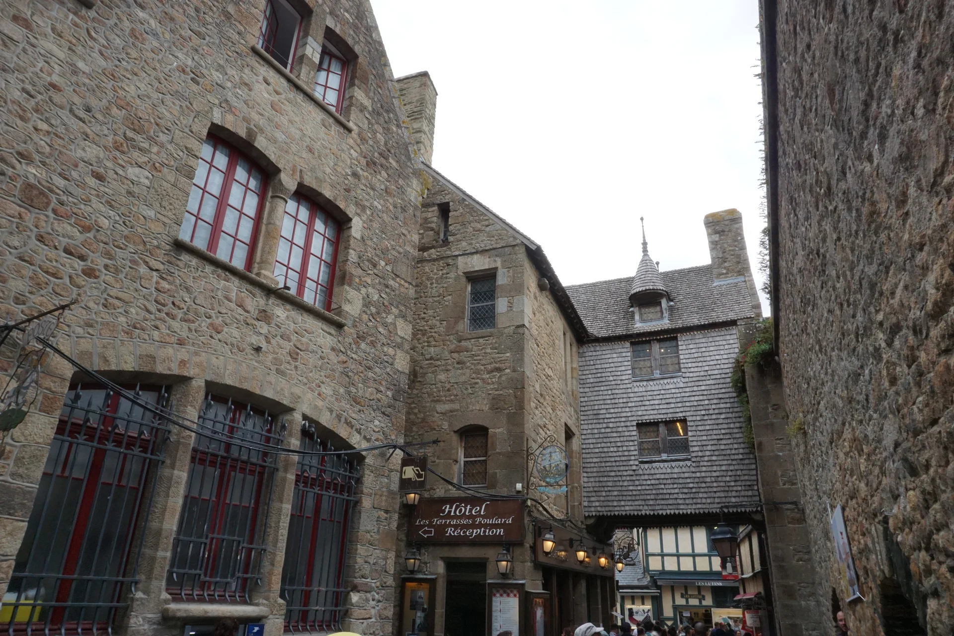 L'entrée du village — Le Mont-Saint-Michel (France)