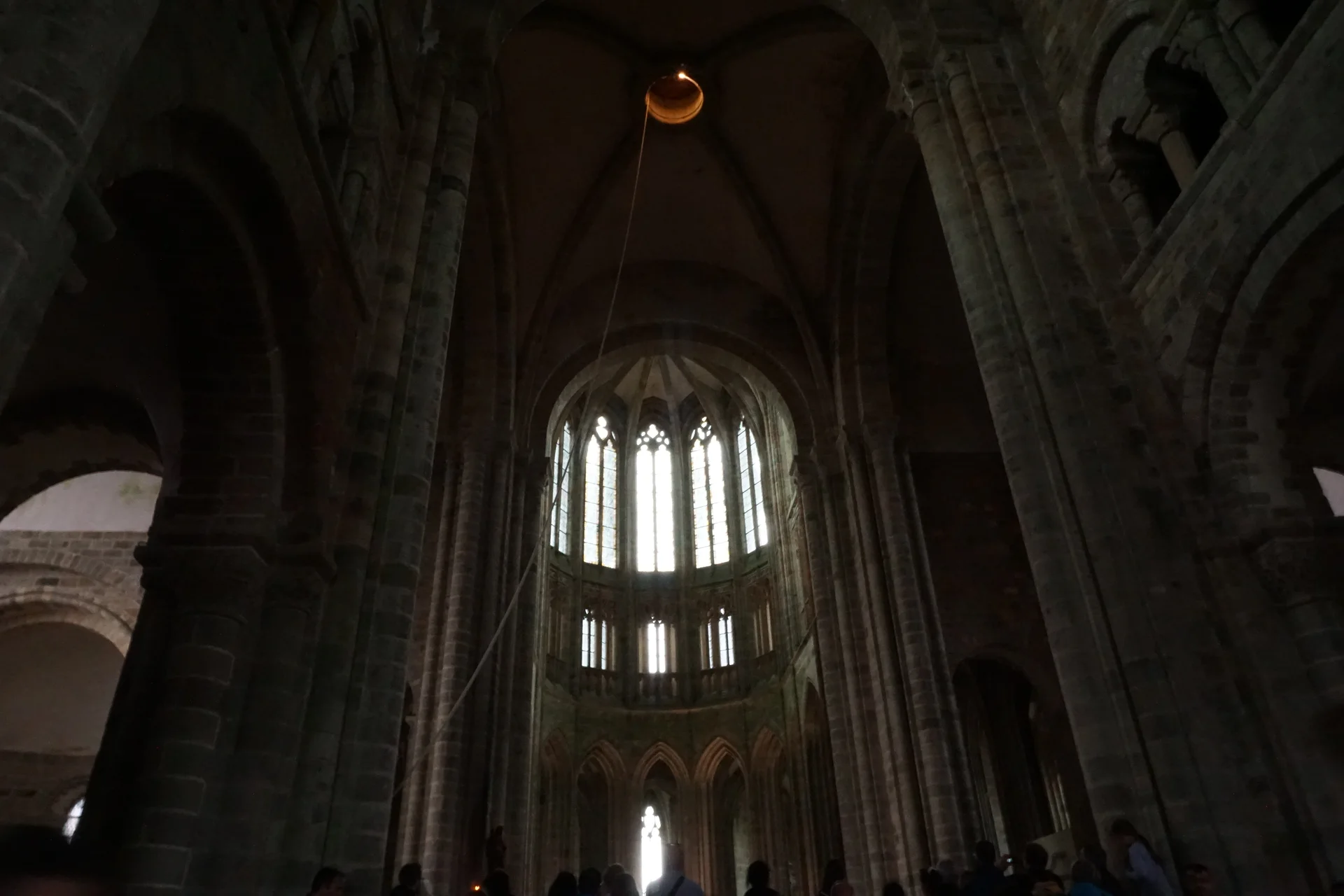 Entrée de l'abbaye — Abbaye du Mont-Saint-Michel (France)