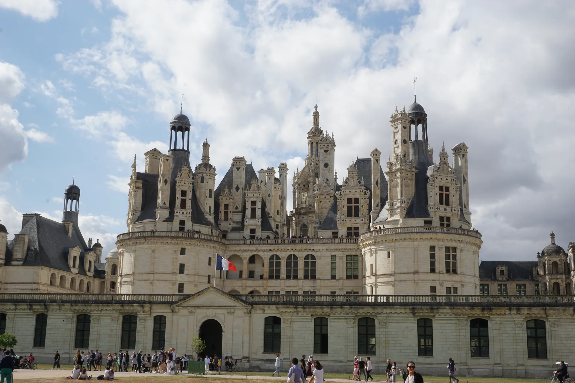 Les tourelles du Château — Château de Chambord (France)