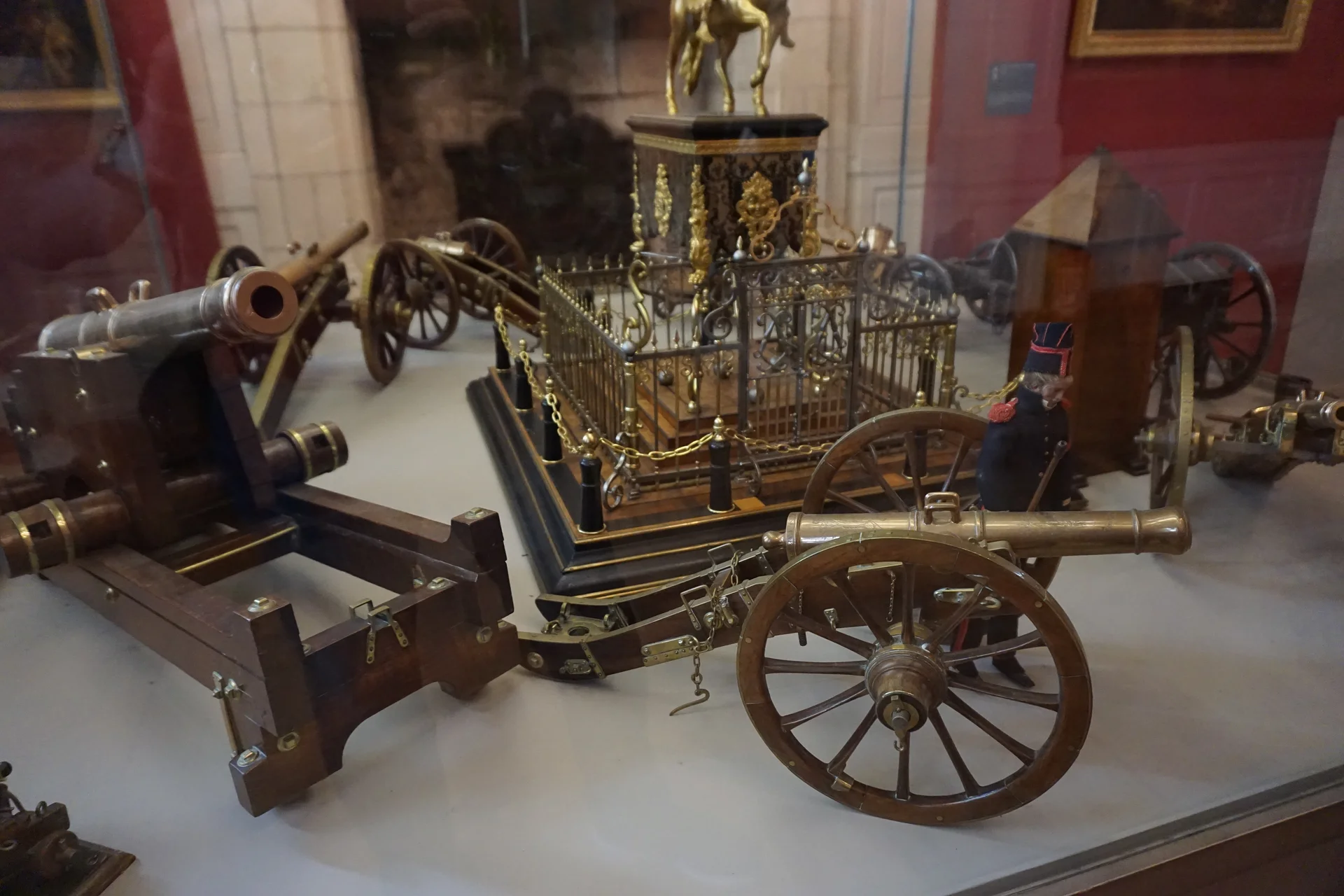 Maquettes de canons — Château de Chambord (France)