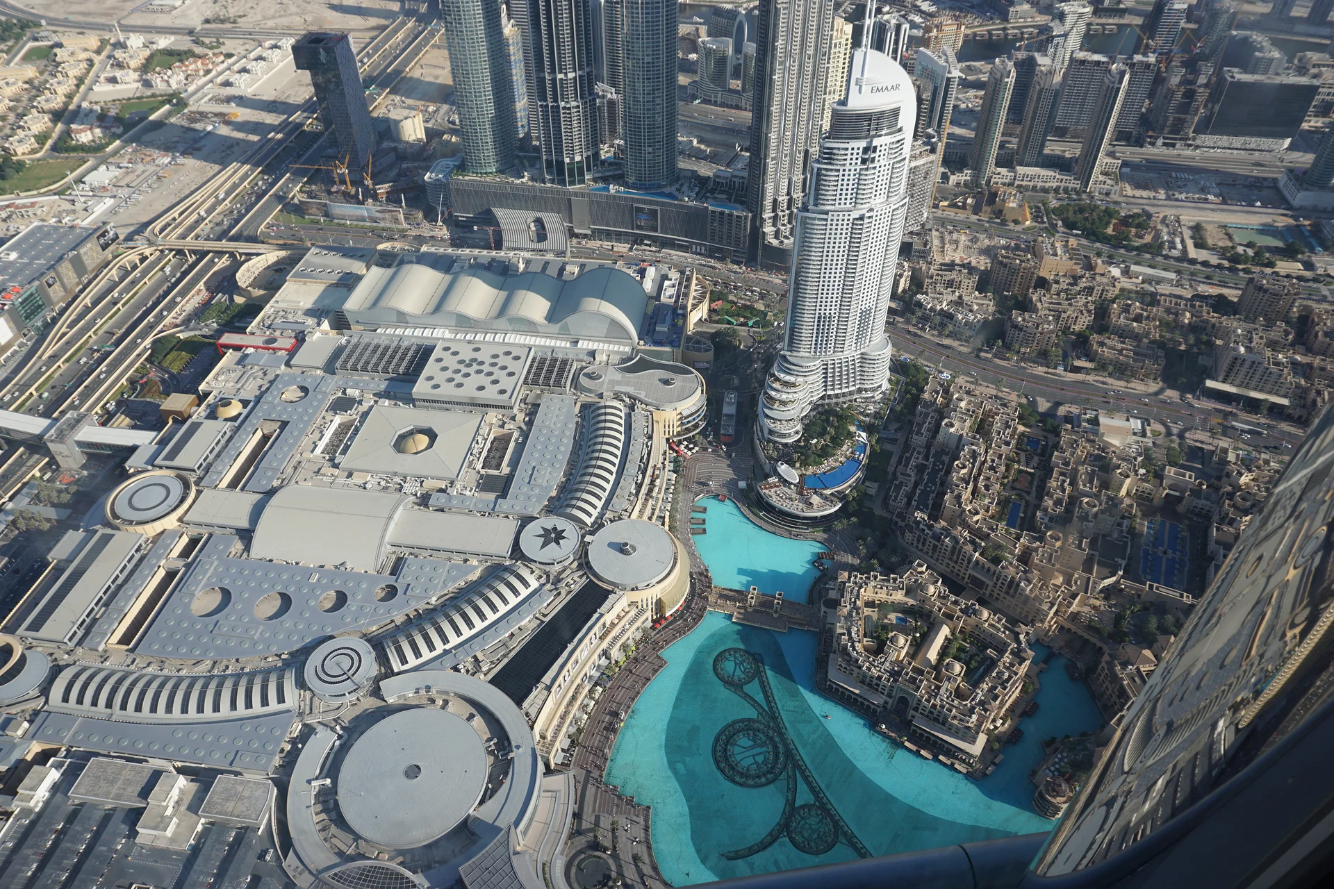 Souk al Bahar vu de haut — Souk al Bahar (Émirats arabes unis)