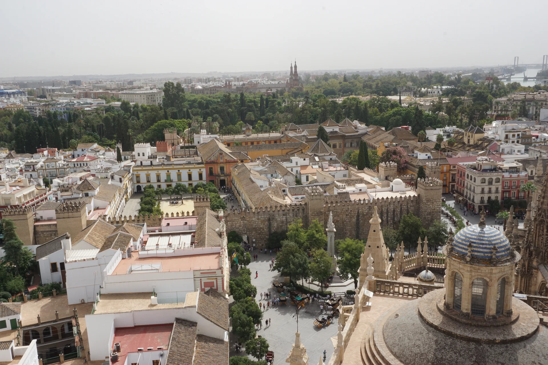 Vue depuis la Giralda — Giralda de Séville (Espagne)