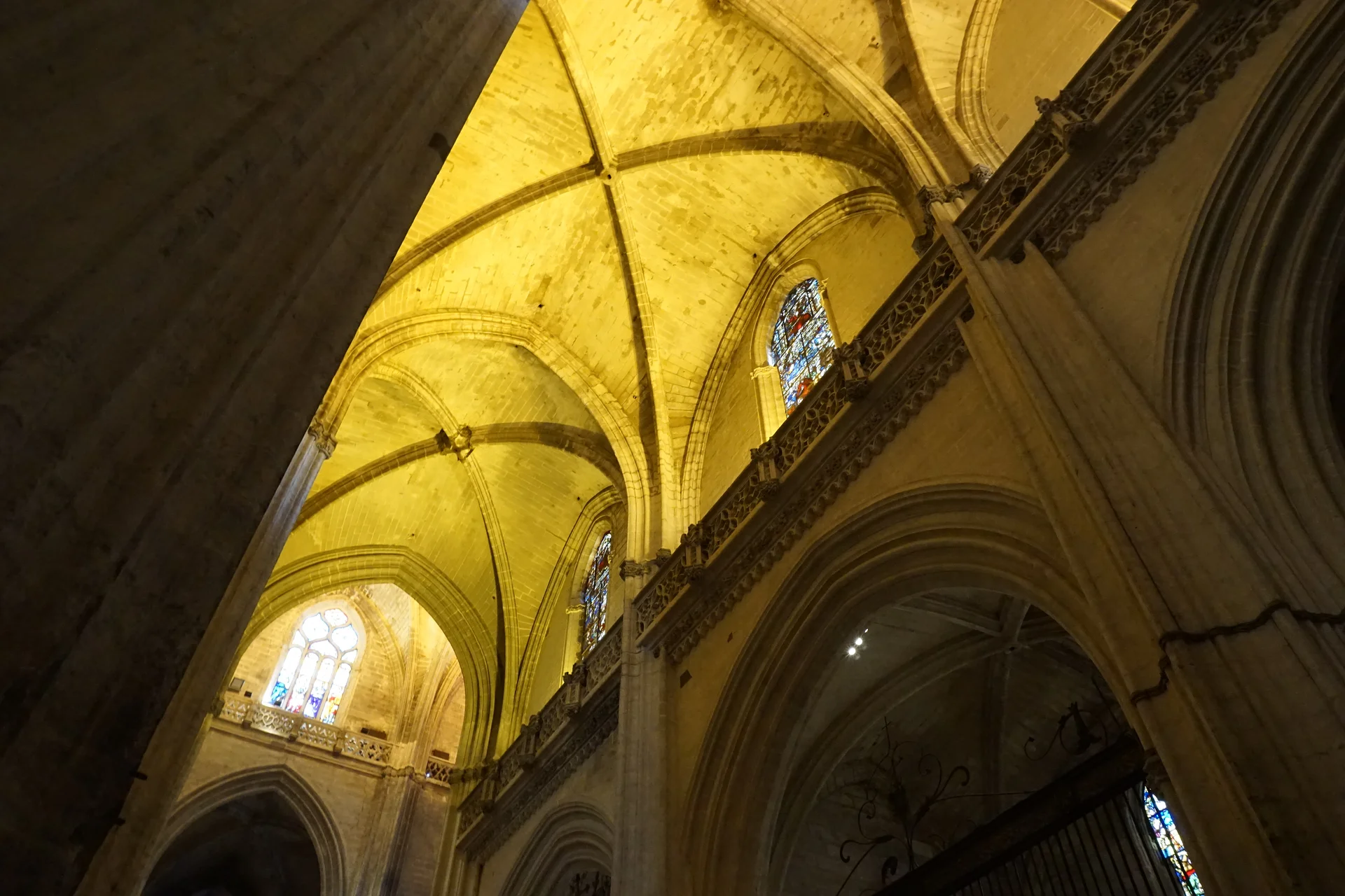 Croisées d'ogives de la Cathédrale — Cathédrale de Séville (Espagne)