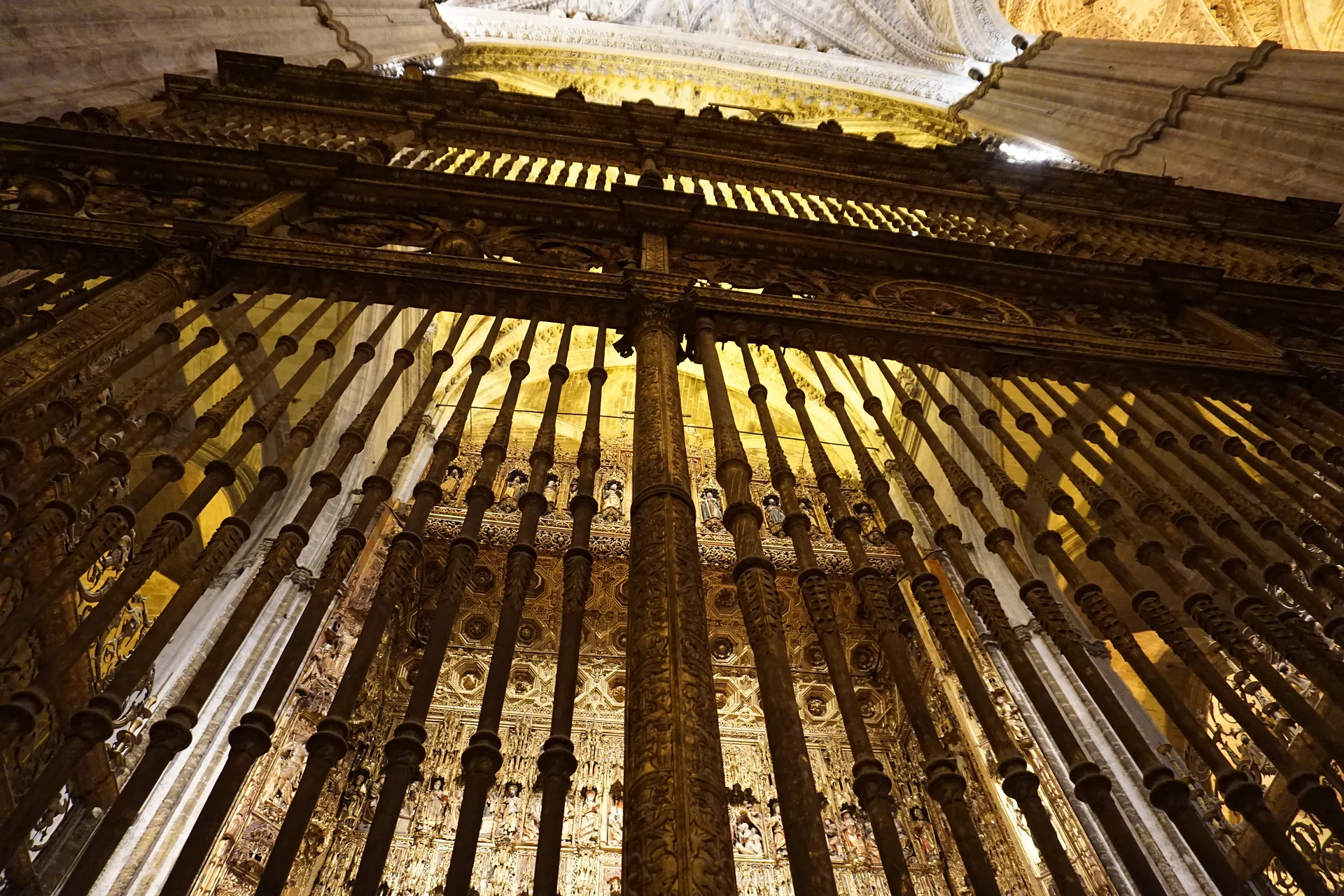 Portail intérieur — Cathédrale de Séville (Espagne)