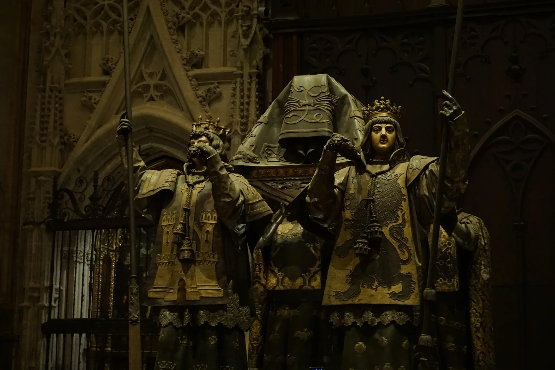 Tombeau de Christophe Collomb — Cathédrale de Séville (Espagne)