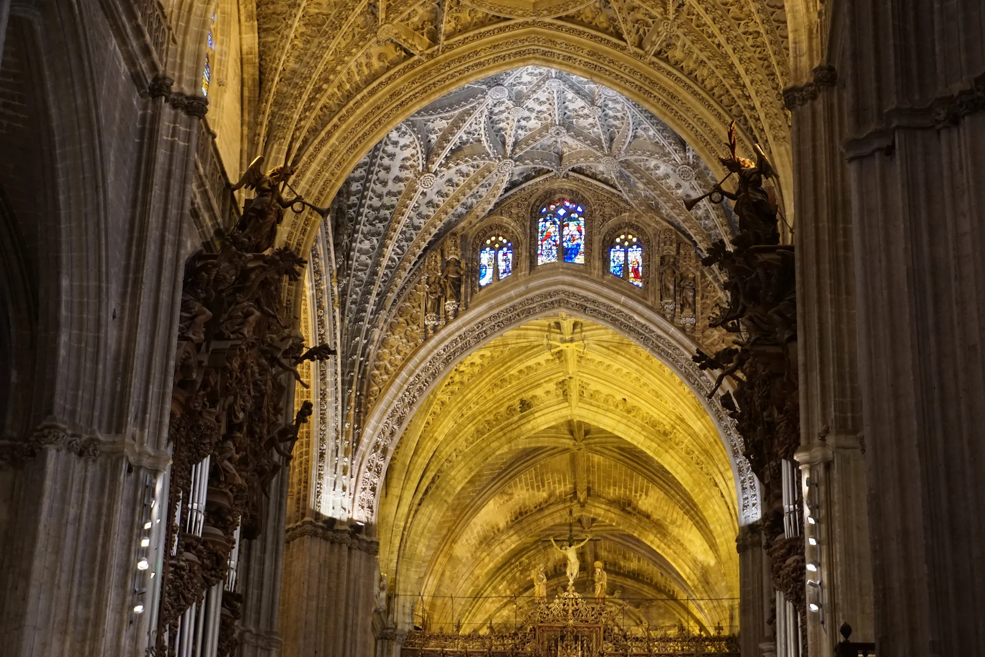 Intérieur de la Cathédrale — Cathédrale de Séville (Espagne)