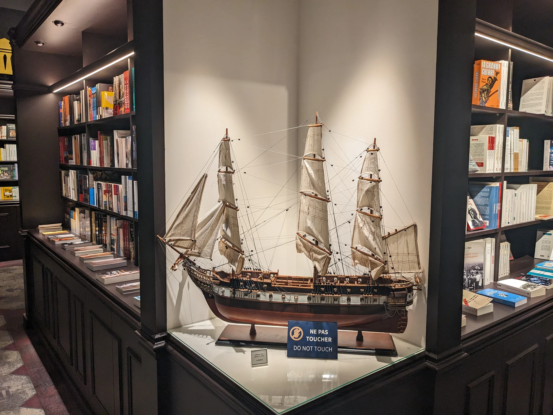 Maquette de bateau Maquette de bateau — Cité de l'Histoire (France)