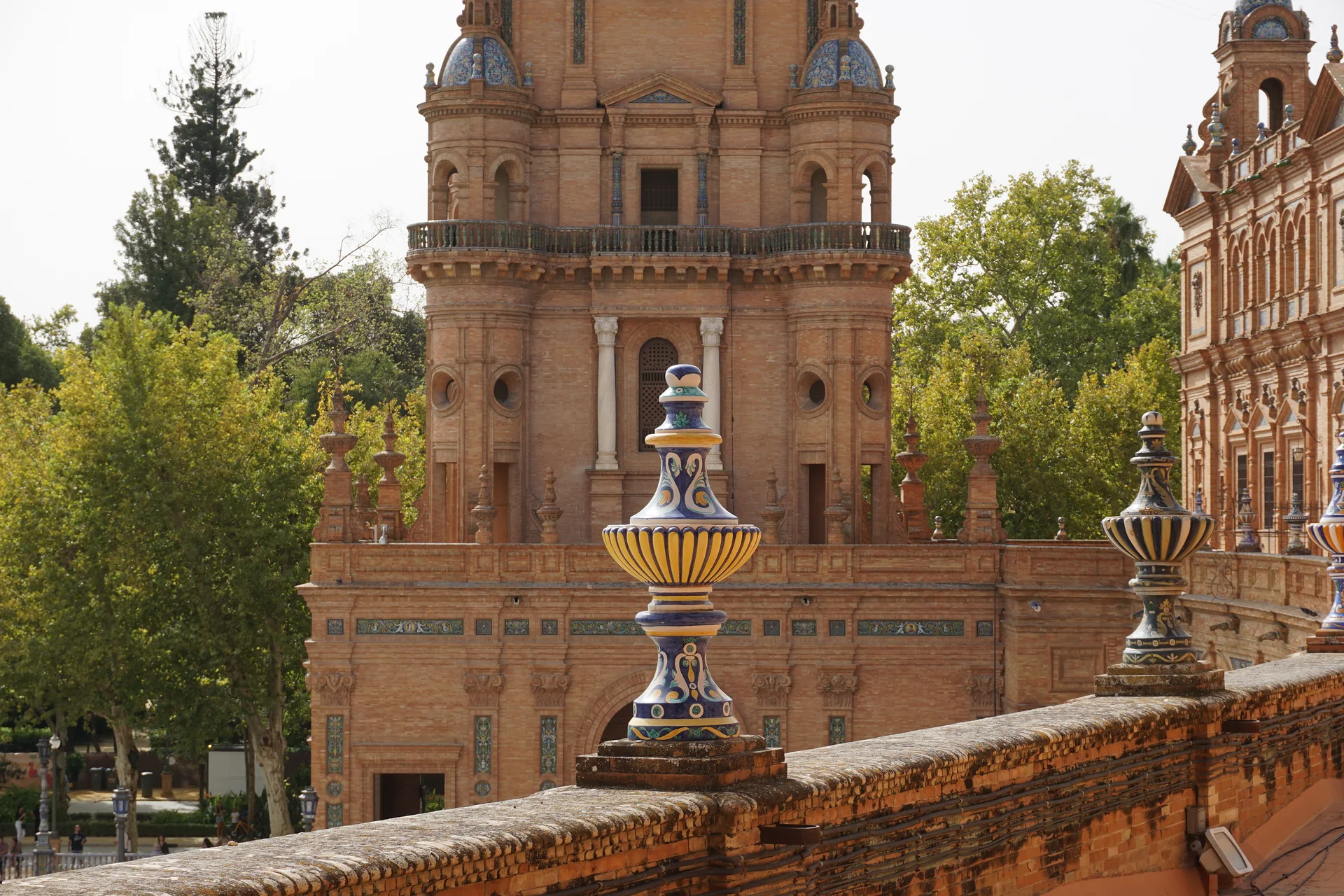 Décoration balcon — Plaza de España (Espagne)