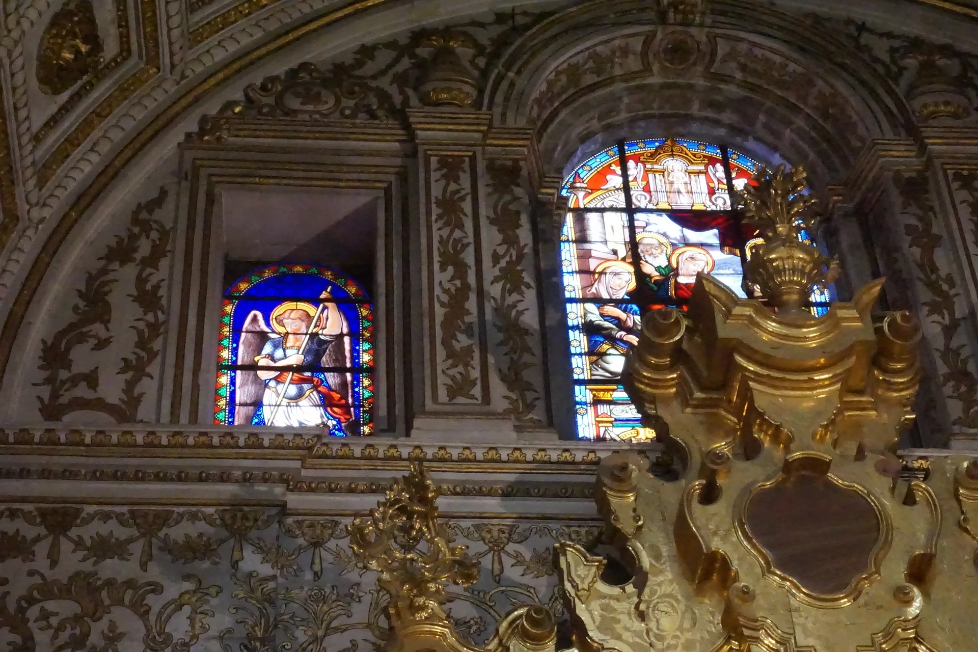 Les vitraux — Cathédrale de Grenade (Espagne)