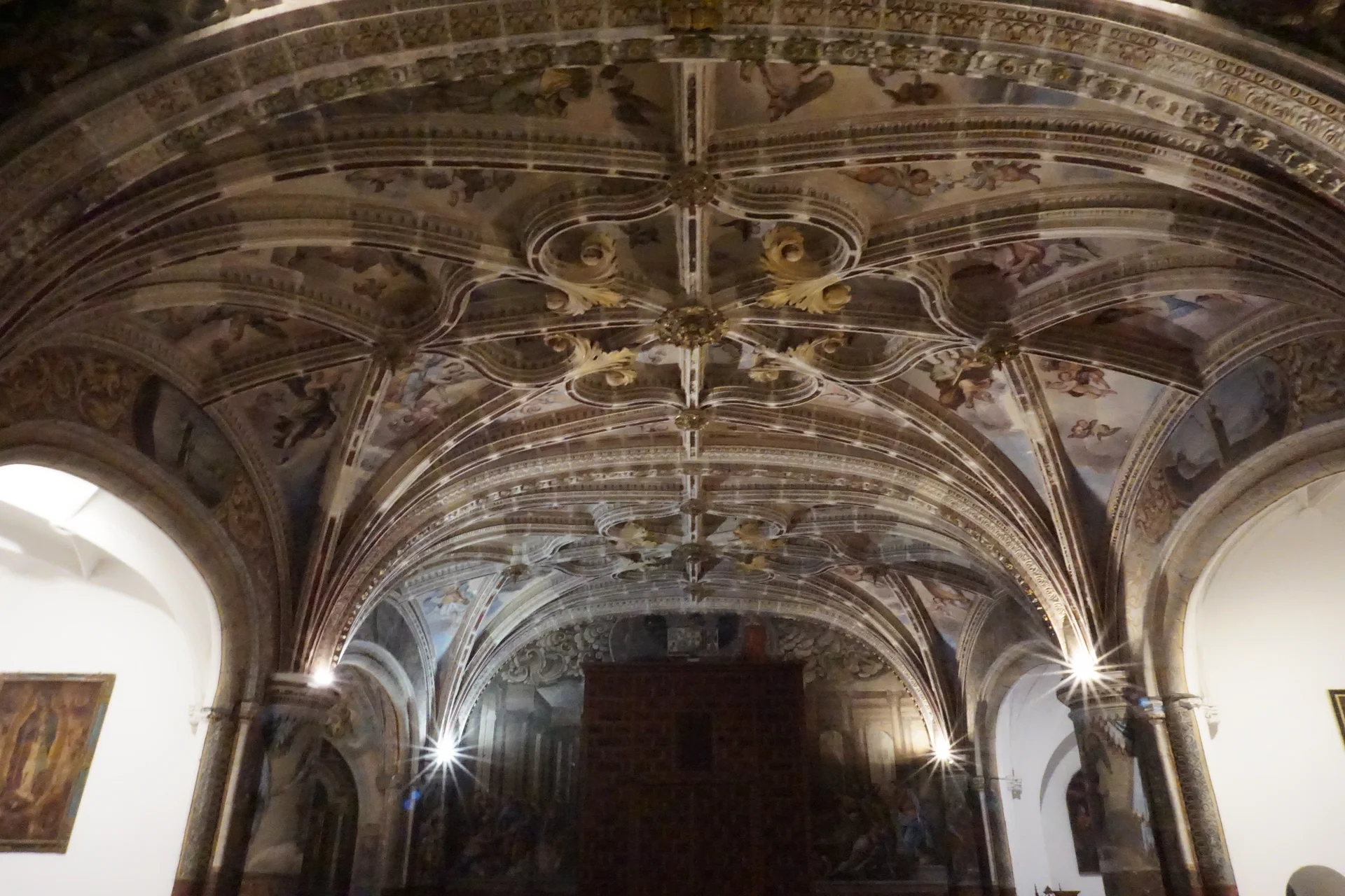 Une des salles du monastère — Grenade (Espagne)