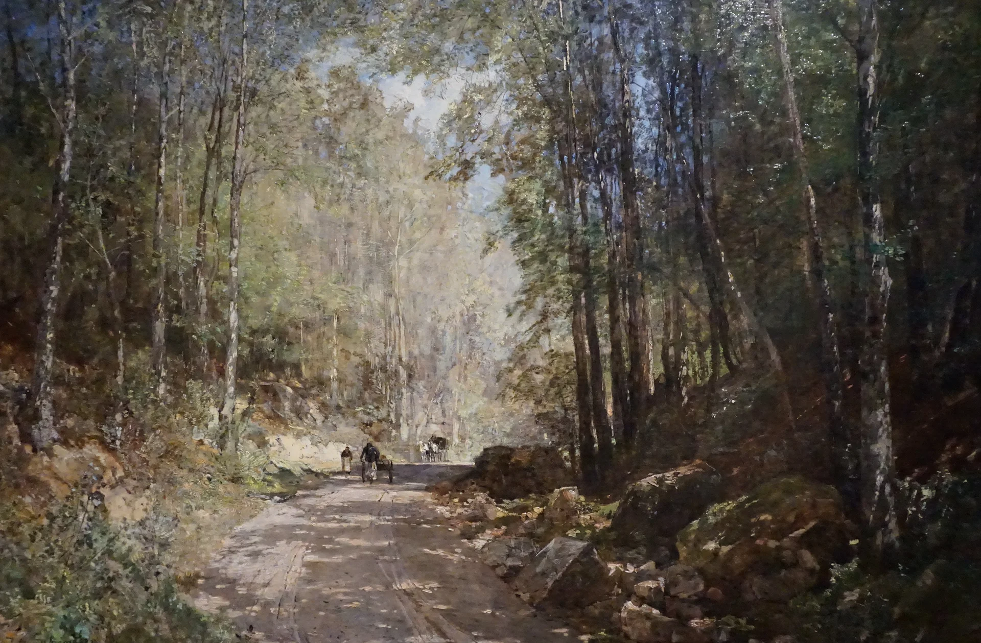 Forest Lane near Schärfling, Schindler