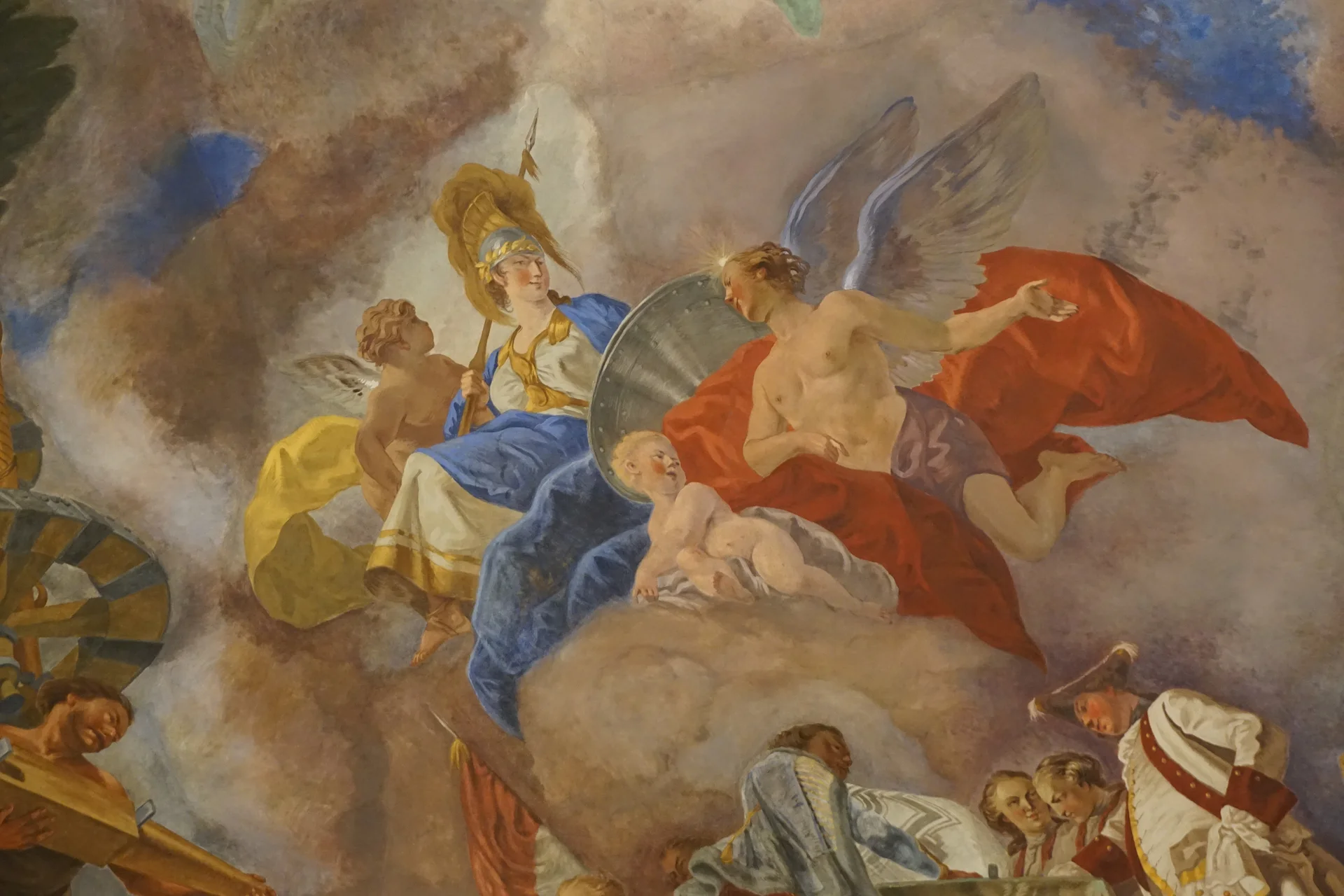 Fresque — Palais de Schönbrunn (Autriche)