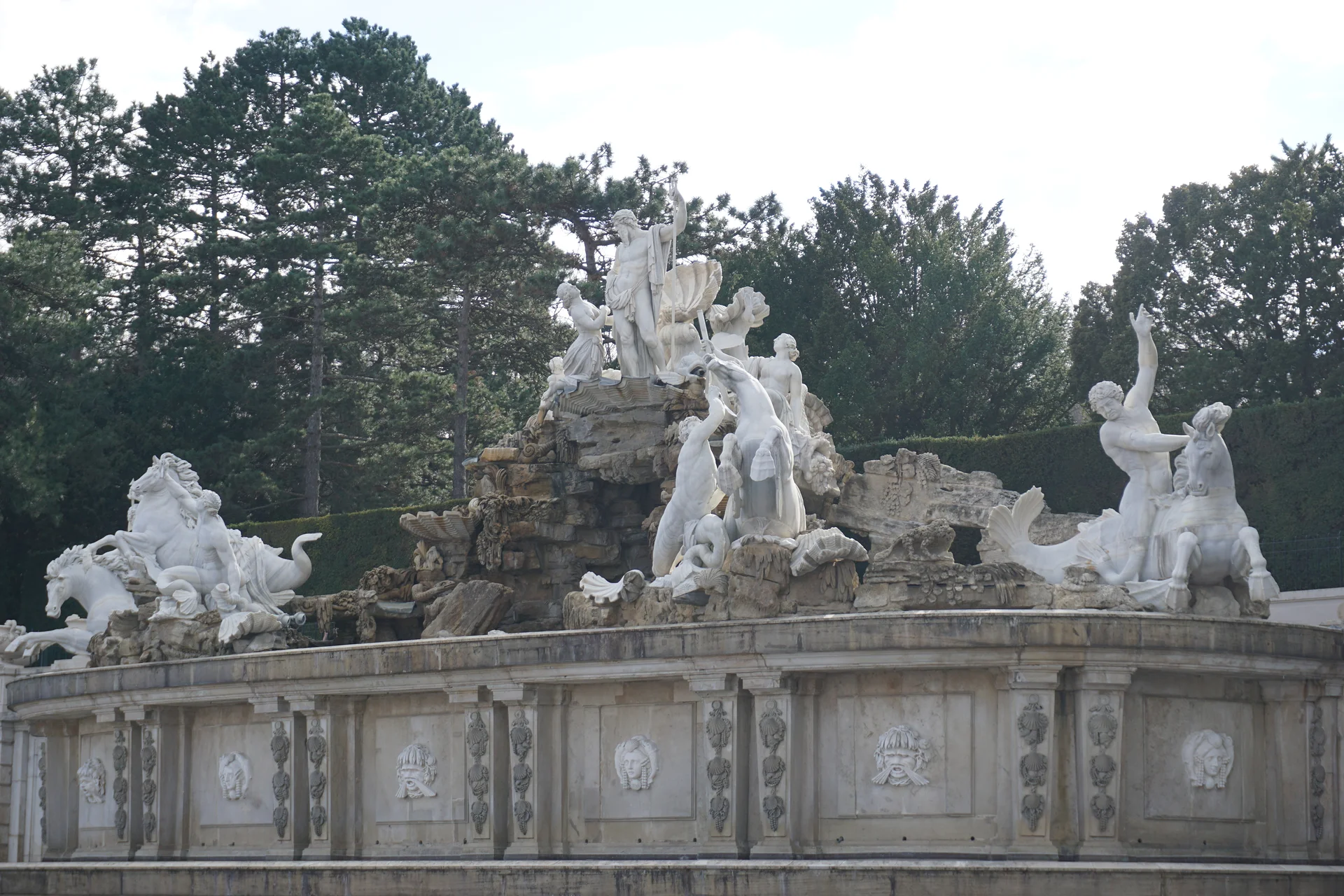 Fontaine Neptune — Palais de Schönbrunn (Autriche)