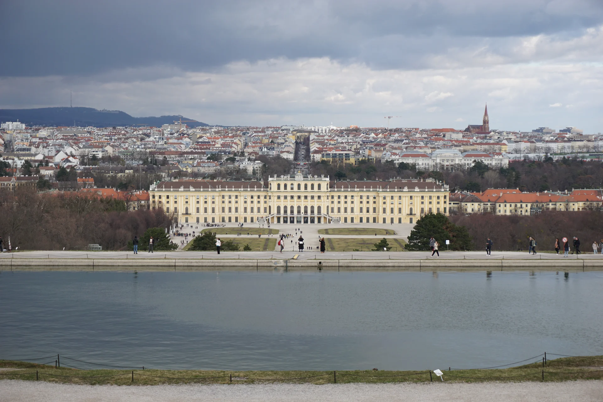 Vue depuis la Gloriette