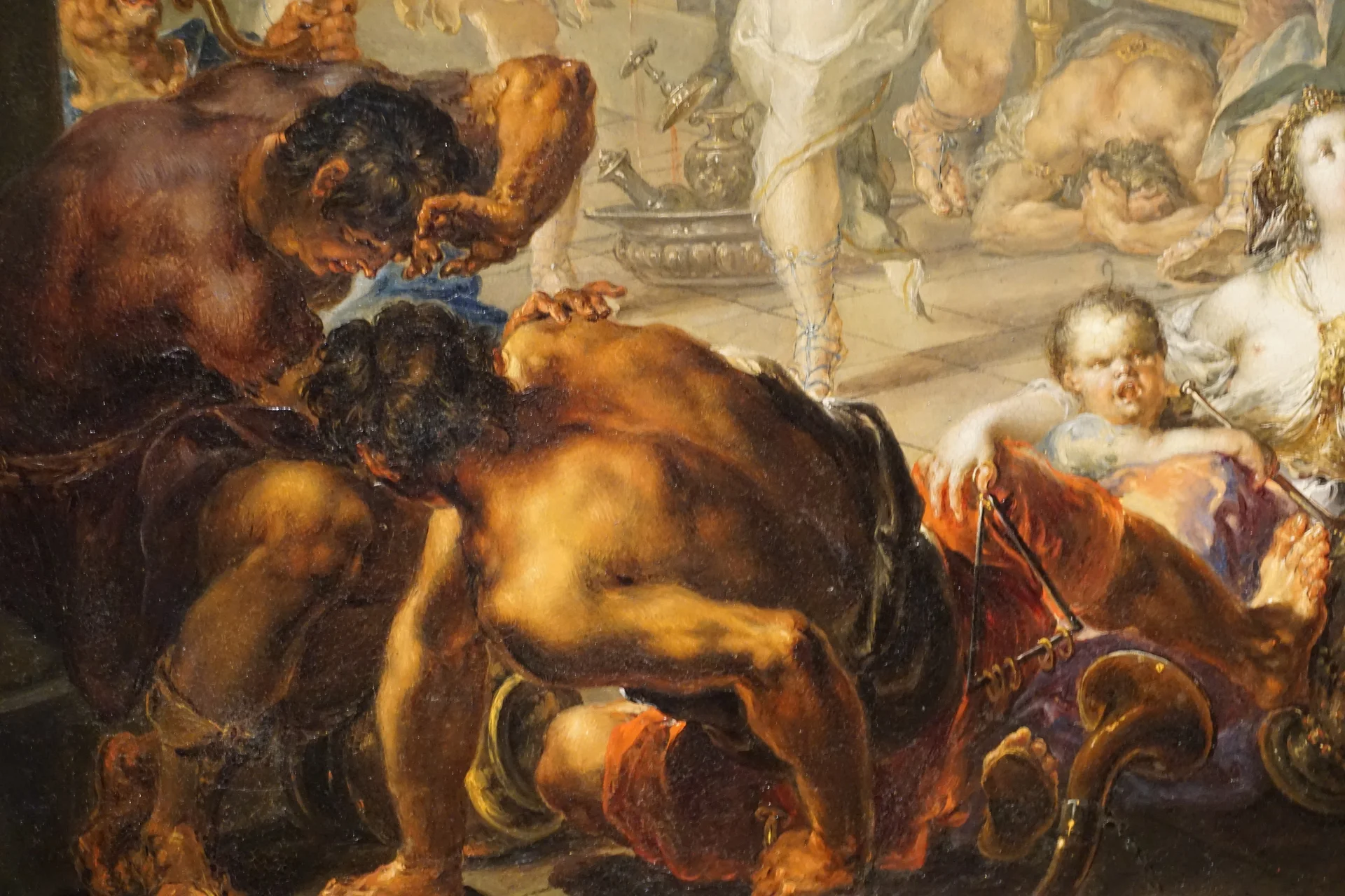 La vengeance de Samson, Platzer — Palais du Belvédère de Vienne (Autriche)