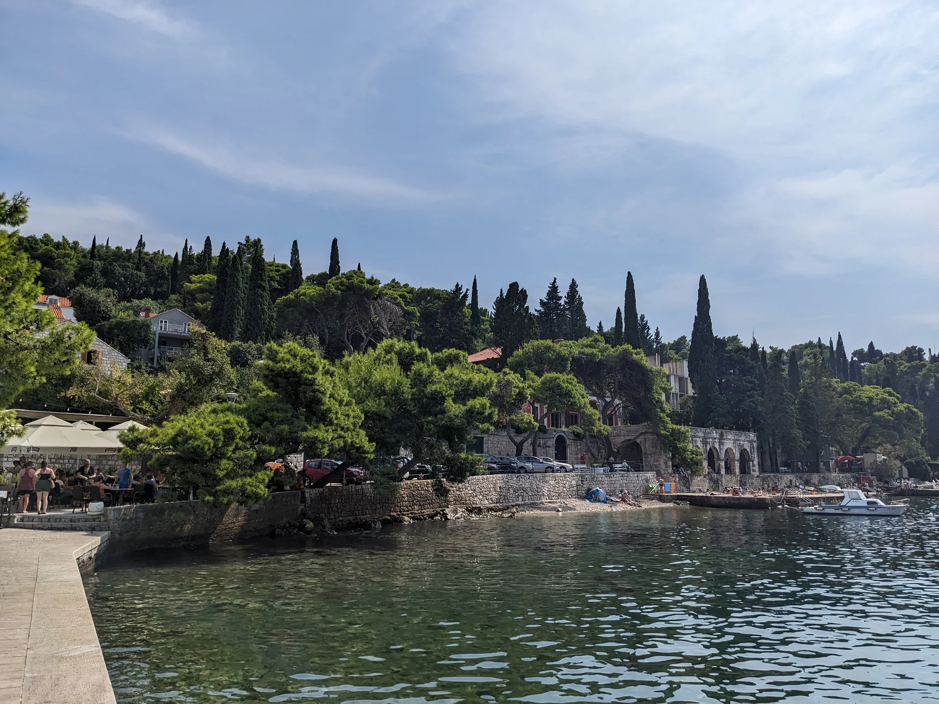 Front de mer — Cavtat (Croatie)
