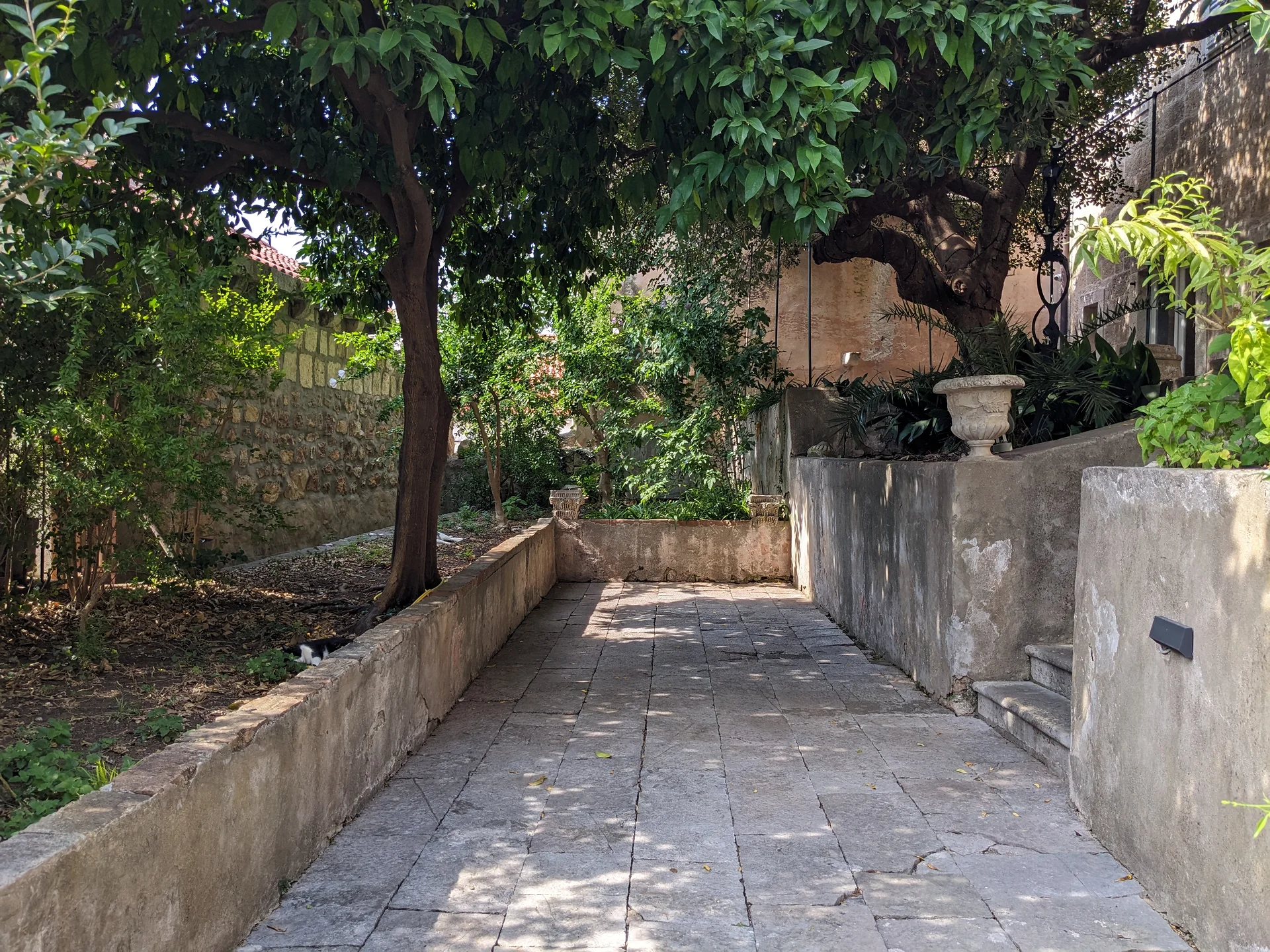 Cours de la maison musée Bukovac — Maison et galerie de Bukovac (Croatie)