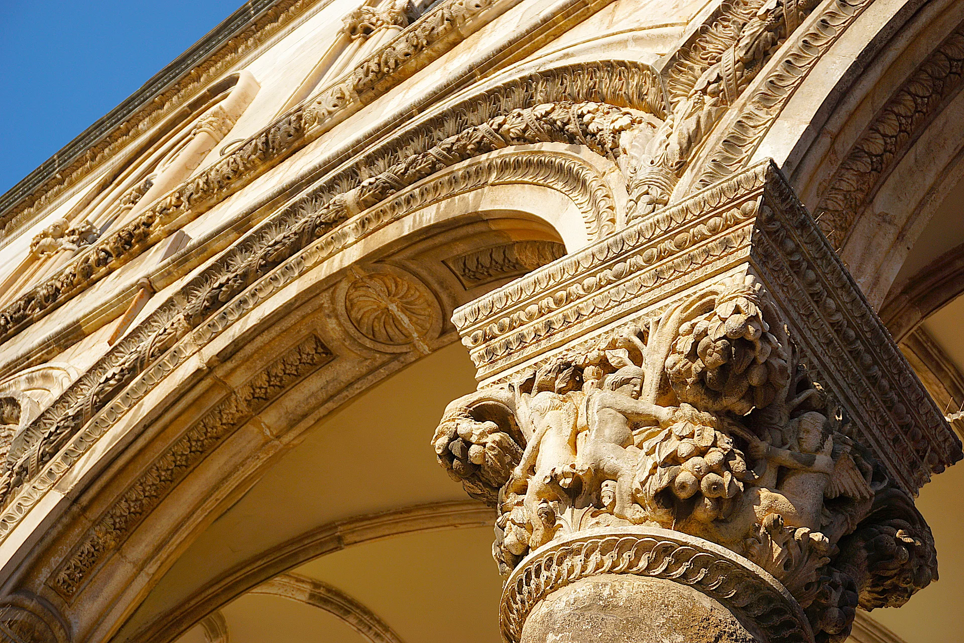 Détail d'une arcade