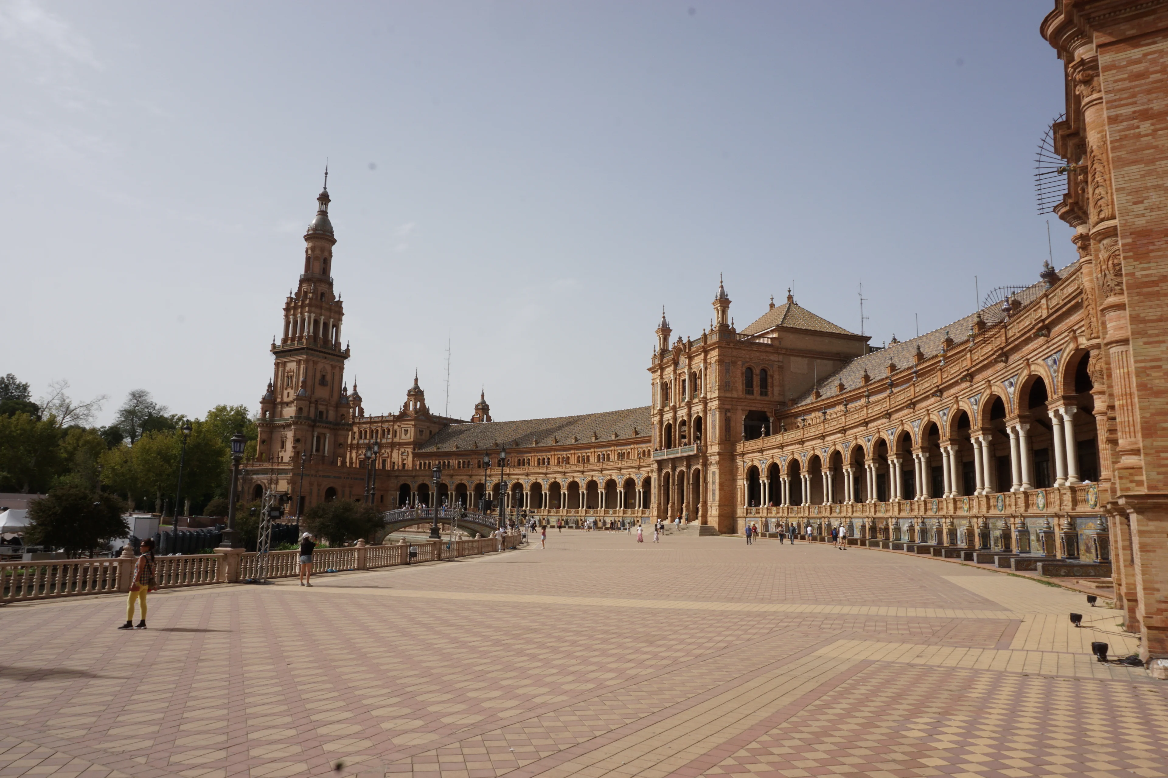 Séville - Plaza de España et Parc Maria Luisa