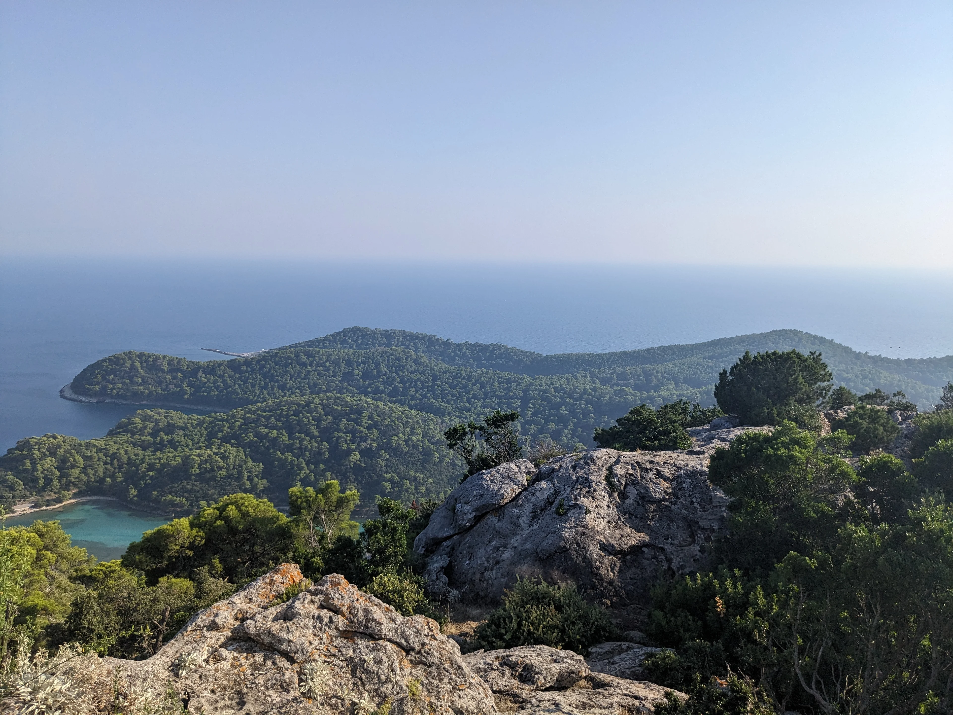 Photos du parc national de Mljet et de ses lacs