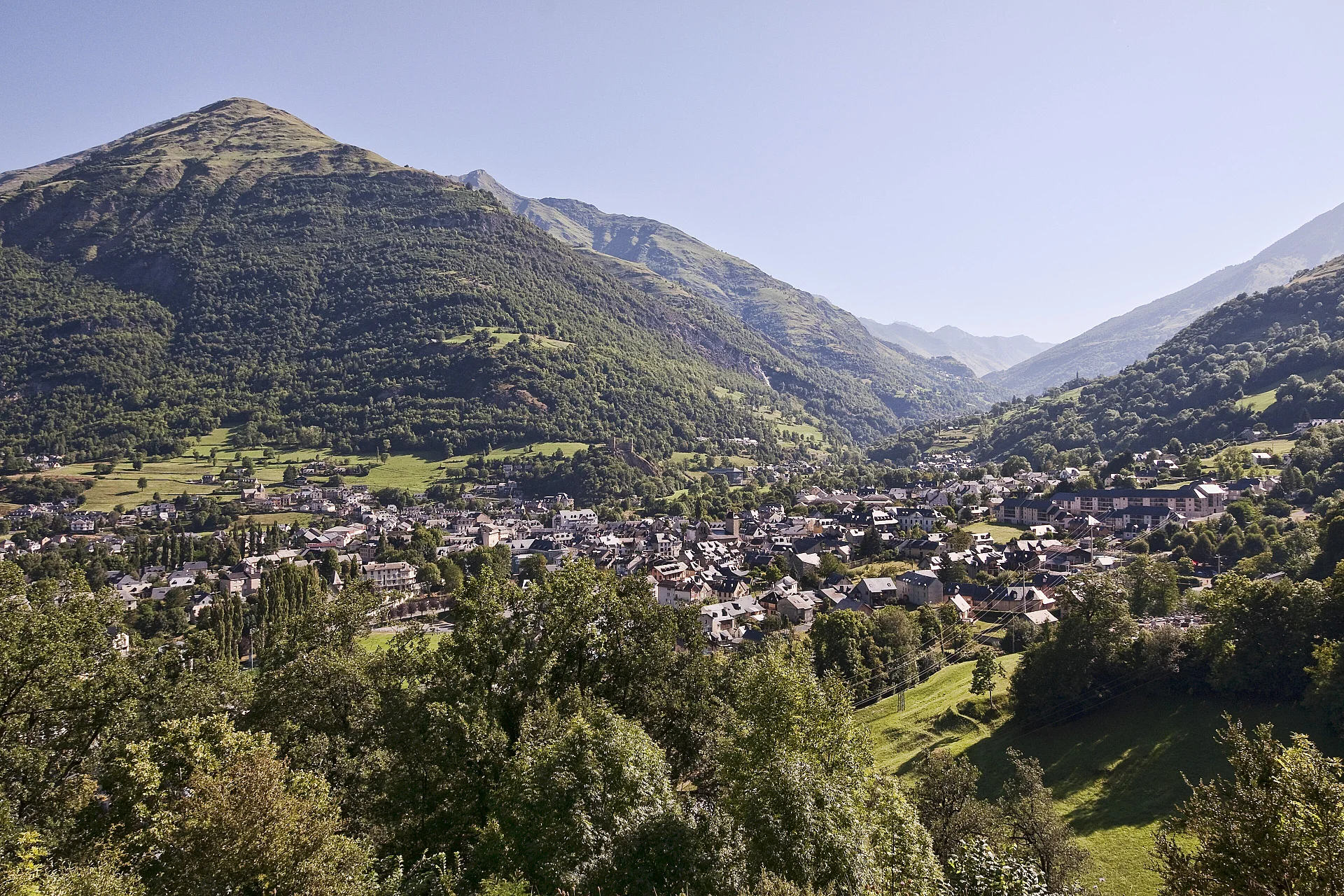 Luz-Saint-Sauveur, dans les Hautes Pyrénées (photo de Jean-Christophe Benoist)
