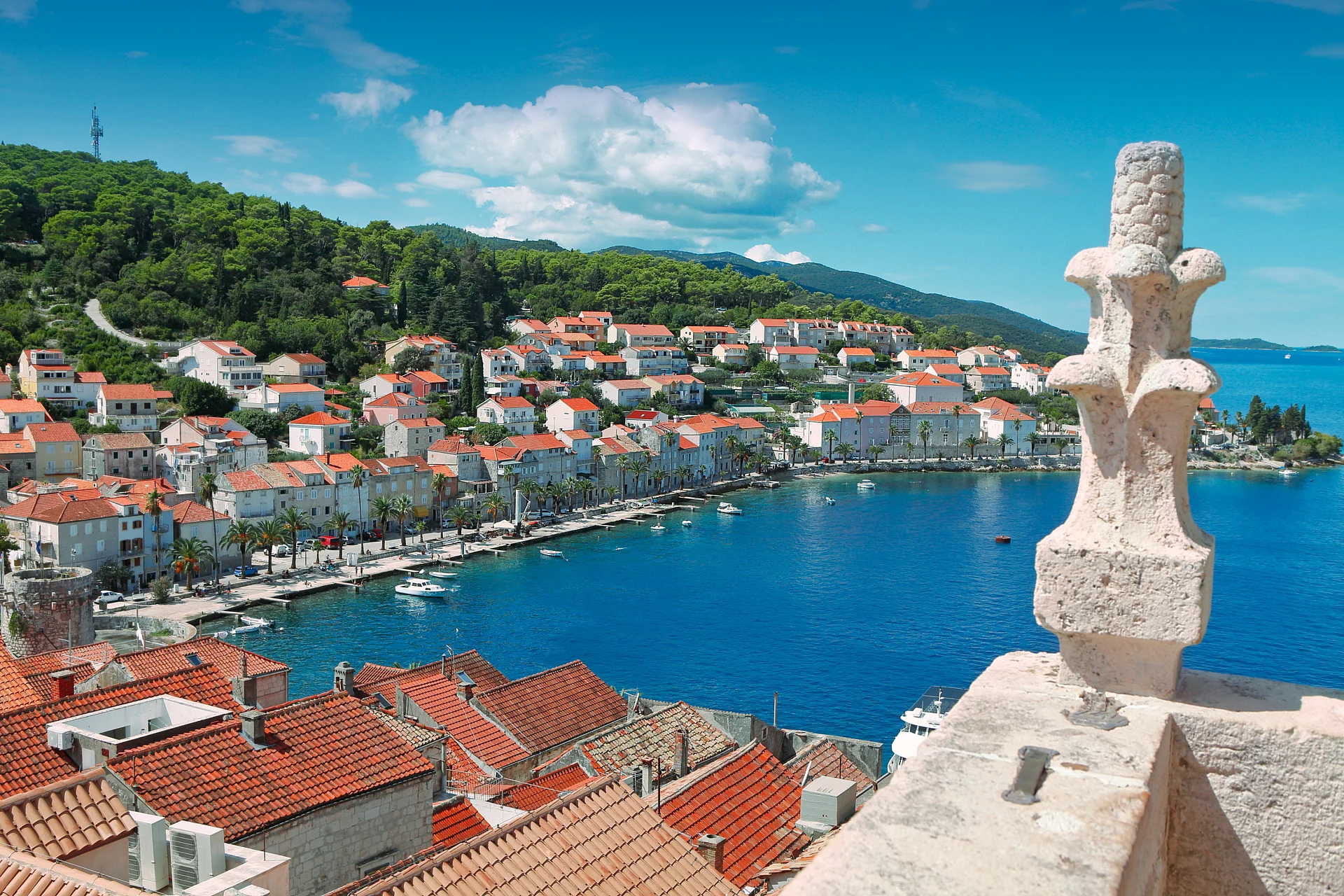 Korčula en Dalmatie (photo de Narvikk)