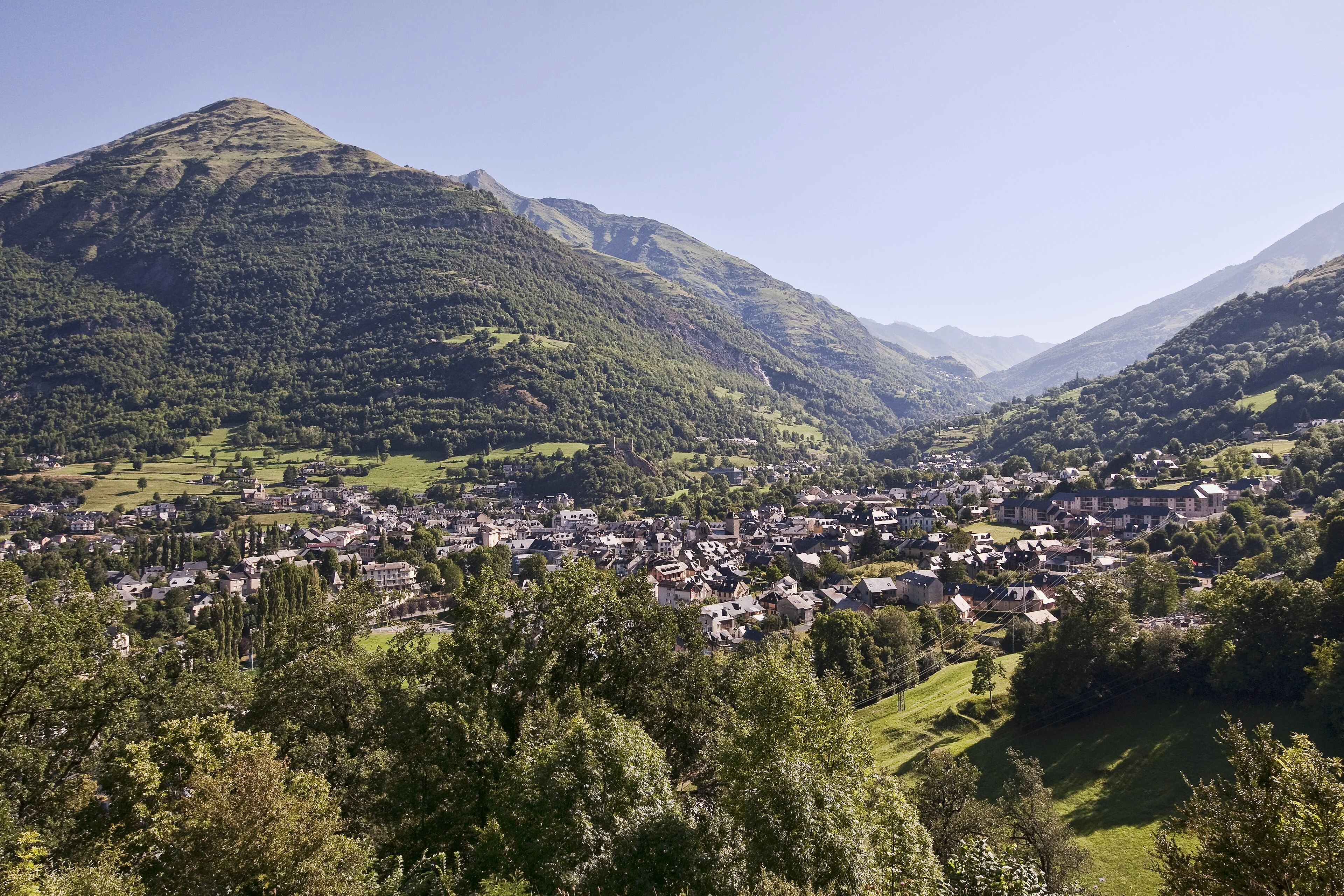 Luz-Saint-Sauveur, dans les Hautes Pyrénées (photo de Jean-Christophe Benoist)